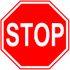 Stop sign